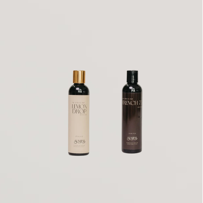 Shimmer post tan bundle with body wash and moisturizer by The Sunless Bar