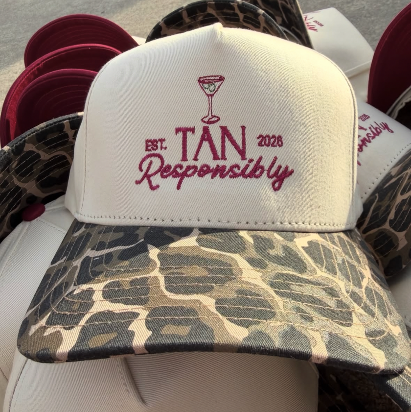 Custom signature trucker hat by The Sunless Bar Collective