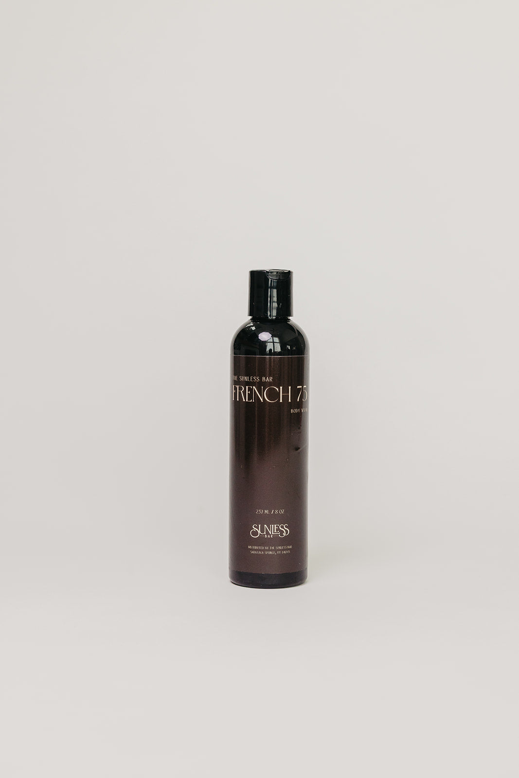 French Seventy-Five shimmer body wash spray tan safe cleanser by The Sunless Bar